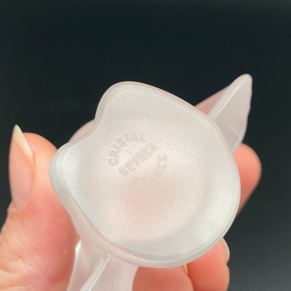 VINTAGE CRISTAL DE SEVRES FRANCE FROSTED CRYSTAL OWL PAPERWEIGHT 3" TALL - Picture 7 of 9